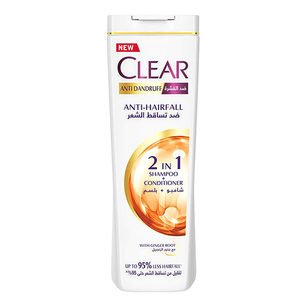 Clear Shampoo Anti Dandruff 2 In 1 Hair Fall Defence 360Ml