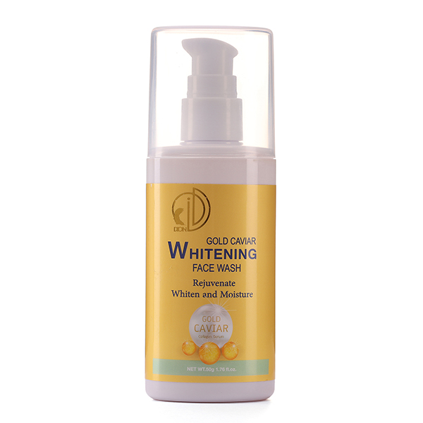 Dion Whitening Gold Caviar Face Wash 50 Gram
