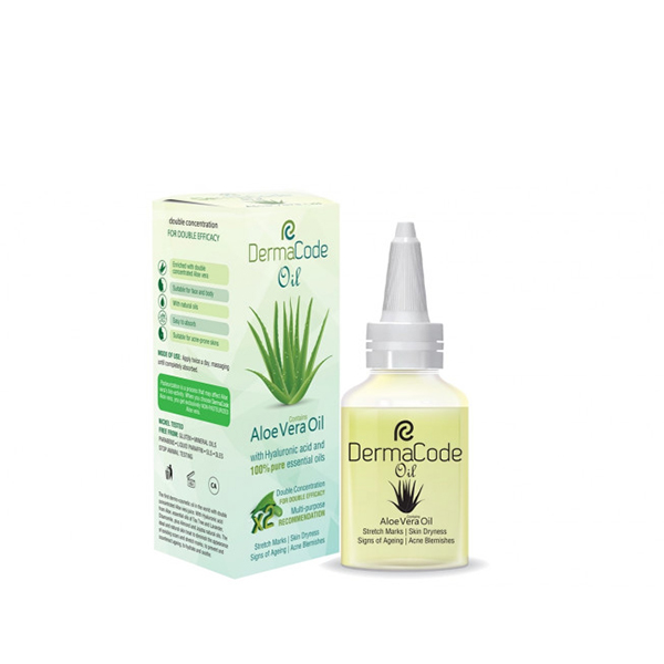 DermaCode Aloe Vera Oil 50Ml