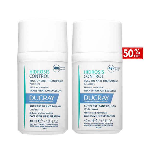 Ducray Hidrosis Roll On Offer (50% Off On 2 Piece)
