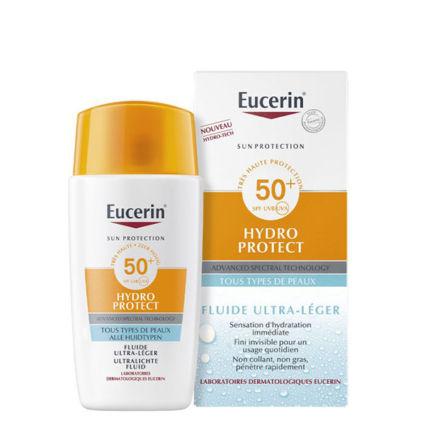Eucerin Hydro Protect Ultra Light Sun Fluid Spf50+, 50Ml