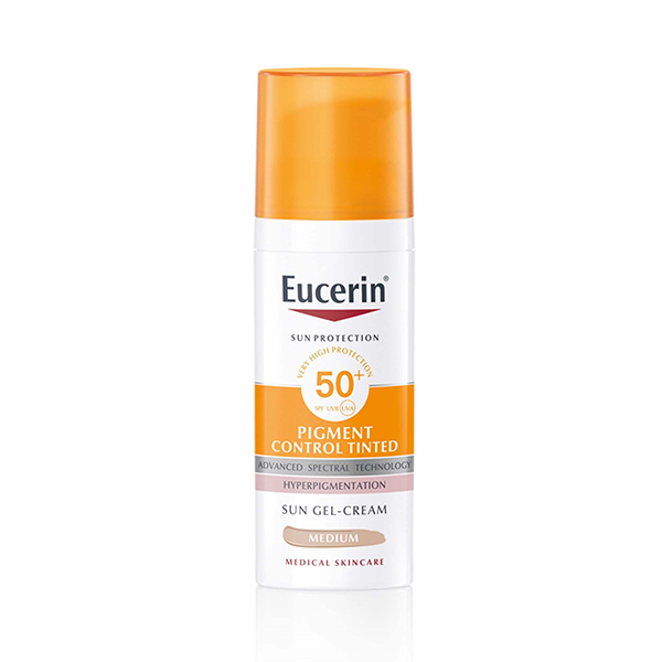 Eucerin Sun Gel-Cream Pigment Control Tinted Medium SPF50+ (50ML)