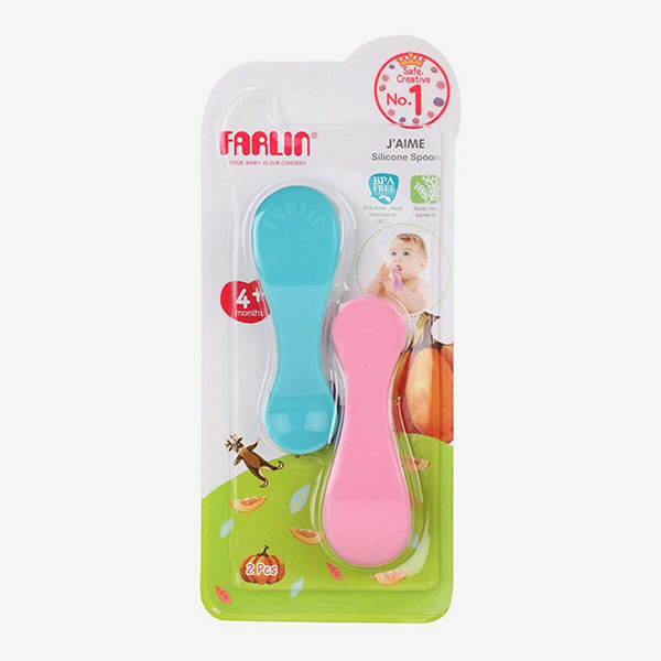 Farlin Food Spoon 4M+ 2Pcs