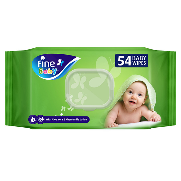 Fine Baby Soft Wet Wipes 54 Tissue