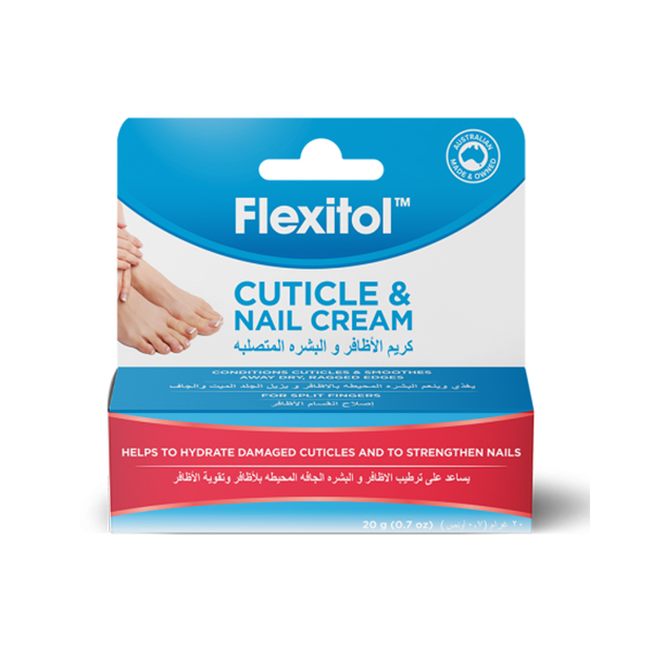 Flexitol Cuticle And Nail Cream 20 Gram