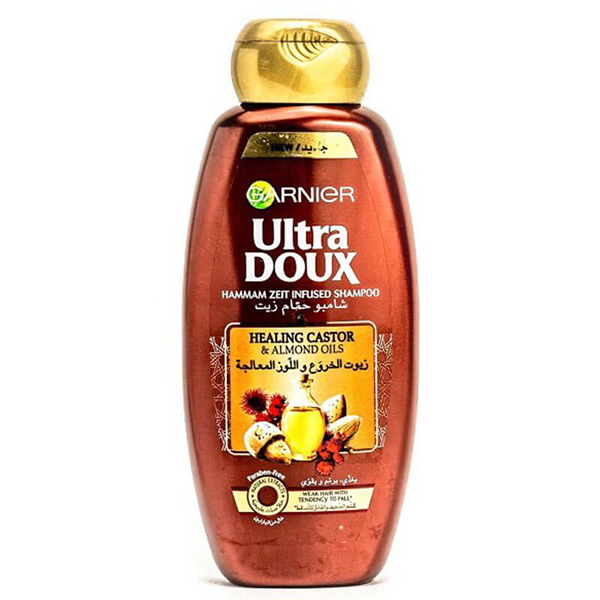 Garnier Ultra Doux Healing Castor & Almond Oil Shampoo 400ml