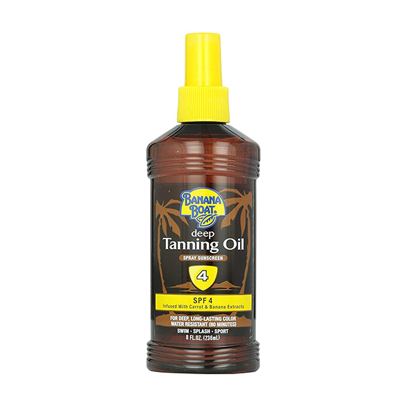 Banana Boat Tanning Oil SPf 4, 236Ml