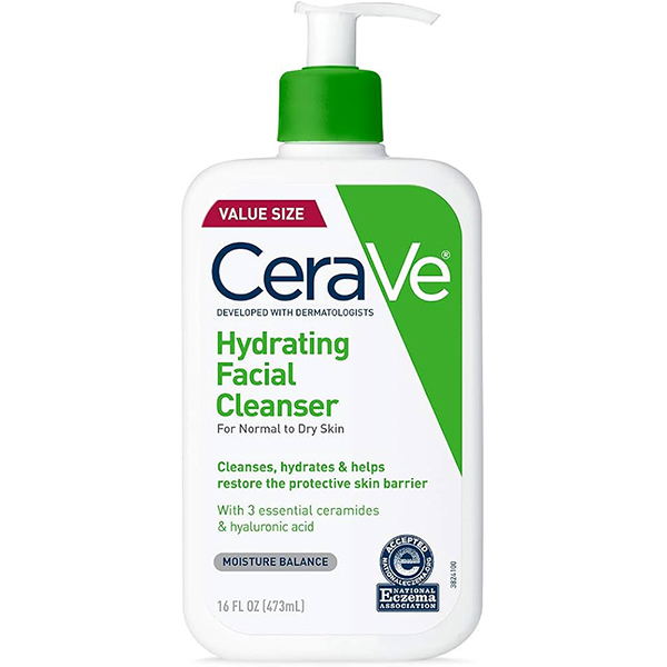 CeraVe Hydrating Facial Cleanser For Dry Skin 473ML