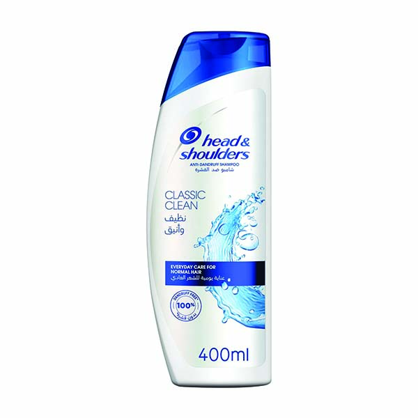 Head And Shoulders Classic Clean Hair Shampoo For Normal Hair 400Ml