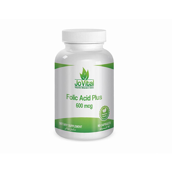 Jovital Folic Acid Plus 600Mcg, 90 Capsule