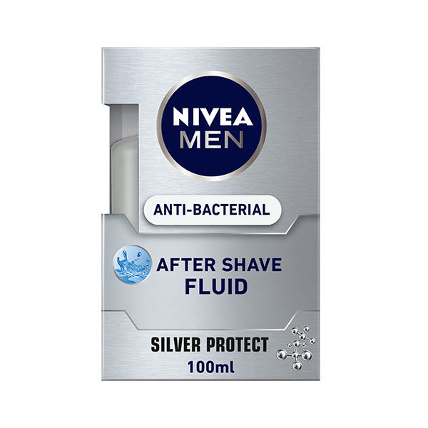 Nivea After Shave Silver Protect Fluid 100Ml