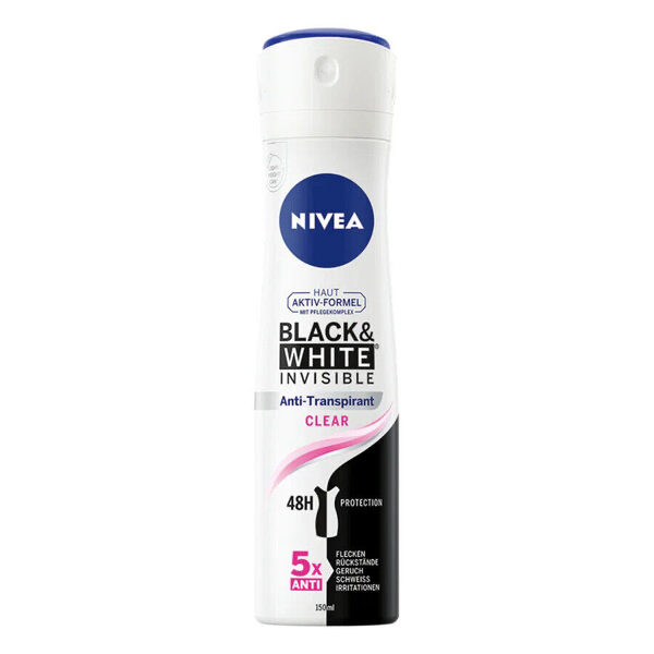 Nivea Inv Black & White Orginal Women Spray 200 ML