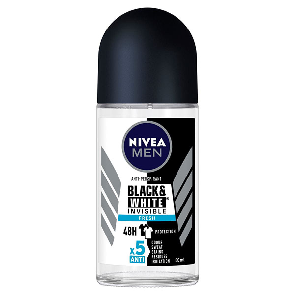 Nivea Black & White Inv Fresh Roll On 50 ML
