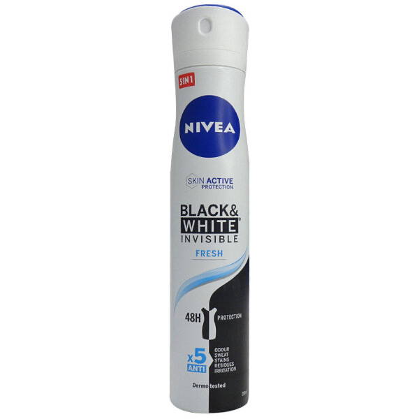 Nivea Black & White Invi Fresh Spray 200ML