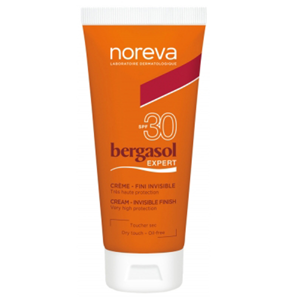Noreva Bergasol Expert Cream Invisible Finish Spf30, 50Ml