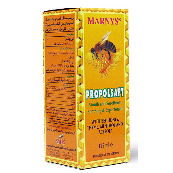 Marnys Propolsaft Soothing & Expectorant Syrup 125ML