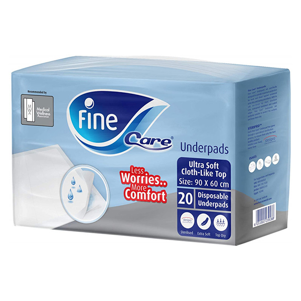 Fine Care Disposable Under Pads 20 Sheet