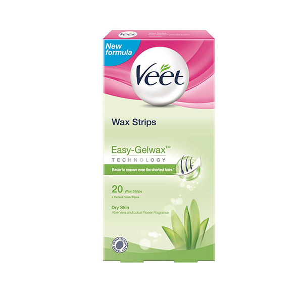 Veet Hair Removing Strips For Dry Skin 20 Strips