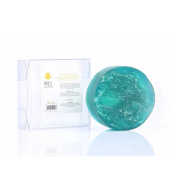 Iris Glycerin Soap With Natural Luffa 200 GRAM