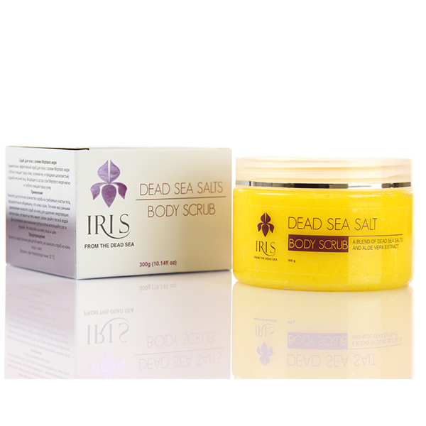 Iris Dead Sea Salt Body Scrub 300G