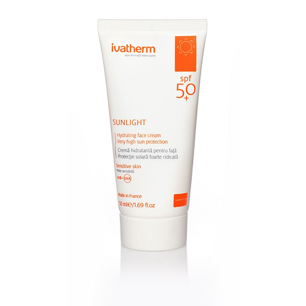 Ivatherm SunLight Hydrating Face Cream Spf50+, 50Ml