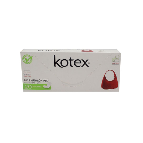 Kotex Lightdays Aloe Vera 20 Pads