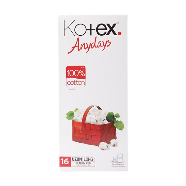 Kotex Anydays Long Daily 16 Pads
