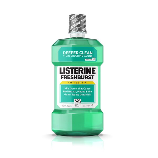 Listerine Fresh Burst Mouthwash 500ML