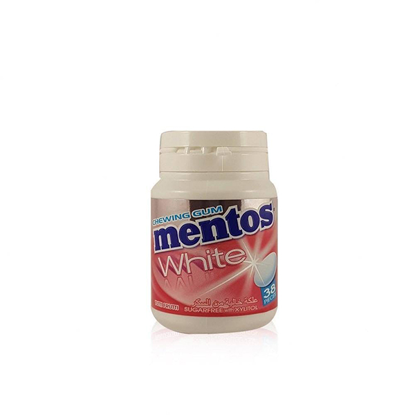Mentos White Tutti Frutti Gum 38 Pieces