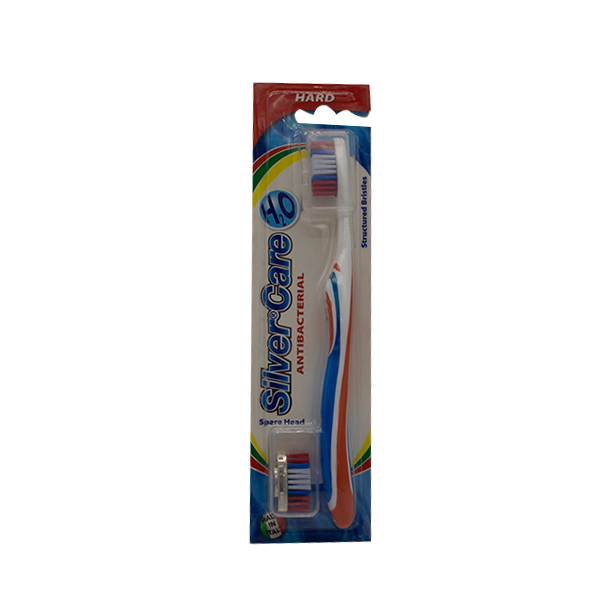 Silver Care H2O Hard Toothbrush 2Head