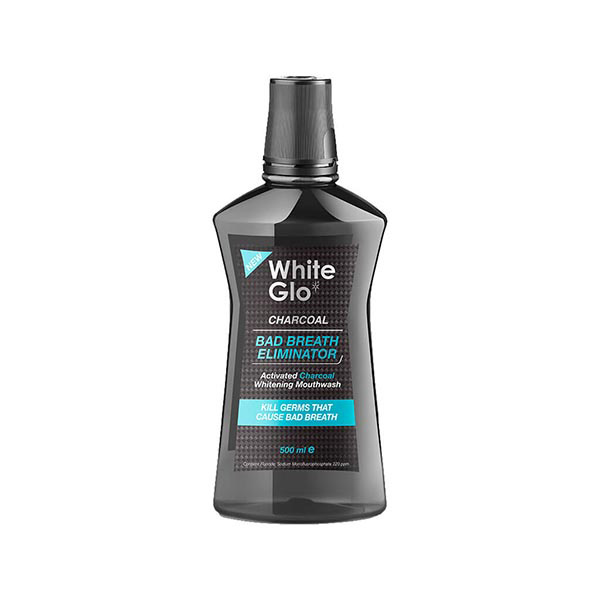White Glo Bad Breath Eliminator Mouthwash 500Ml