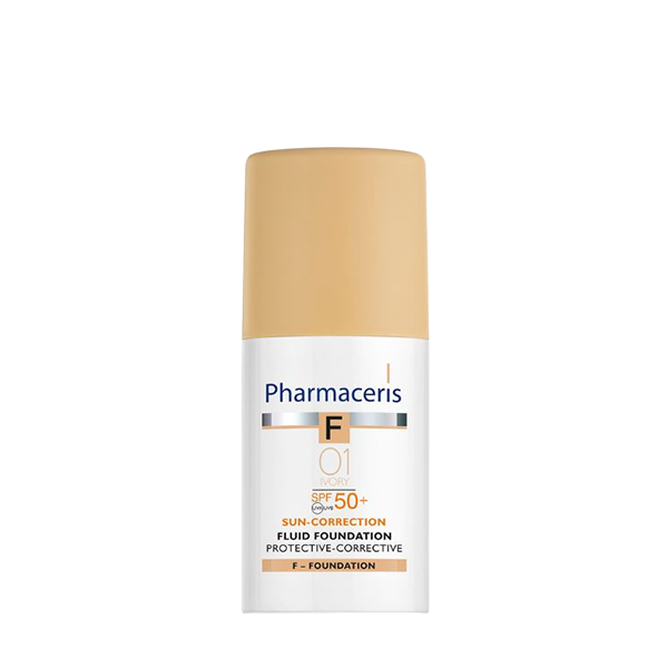 Pharmaceris F Mild Fluid Foundation 01 Ivory Spf50+ (30ML)