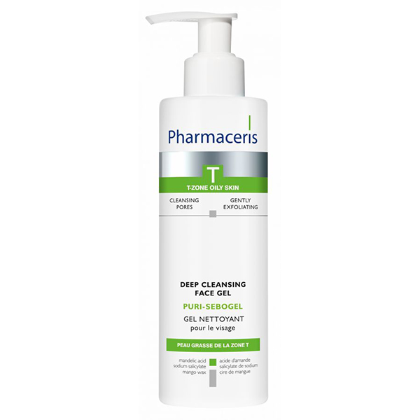 Pharmaceris T Puri-Sebogel Antibacterial Gel Face Wash 190Ml