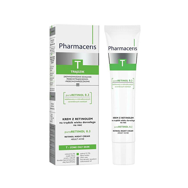 Pharmaceris T Anti-Acne Retinol Night Cream For Adults 40ML