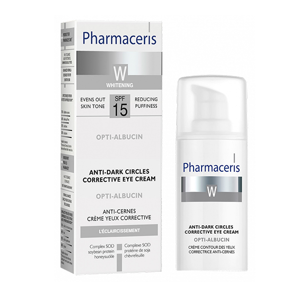Pharmaceris W Opti Albucin Anti-Dark Circles Corrective Eye Cream Spf 15, 15Ml