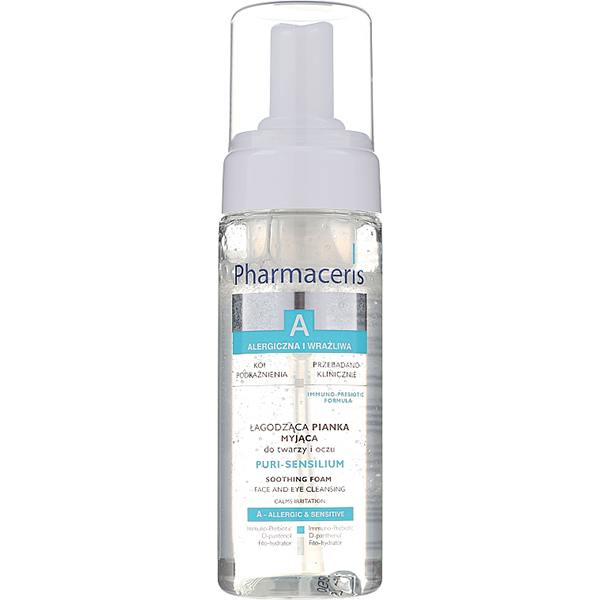 Pharmaceris A Puri-Sensilium Soothing Foam Face And Eye Cleansing 150Ml