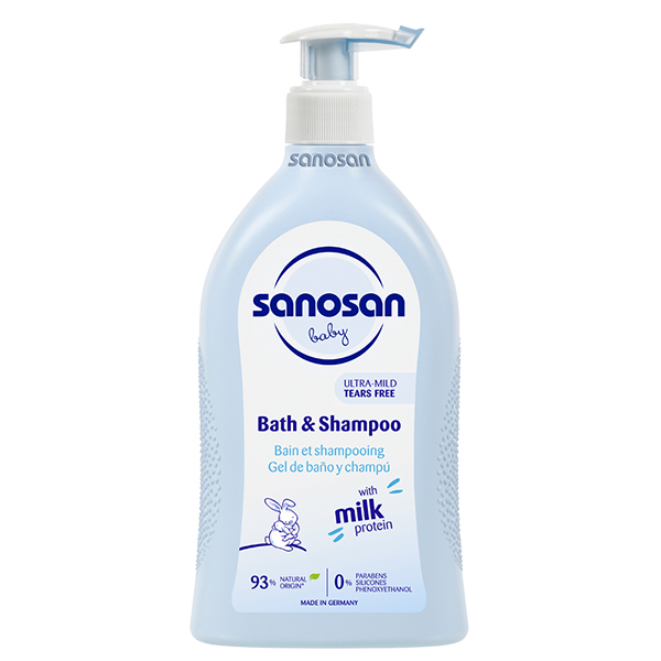 Sanosan Baby Bath Shampoo 500M
