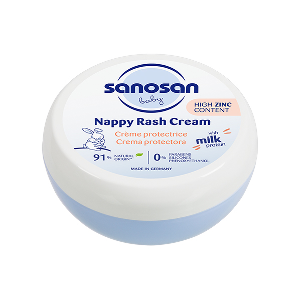 Sanosan Baby Diaper Rash (Zinc Oxide) Ointment Jar 150Ml