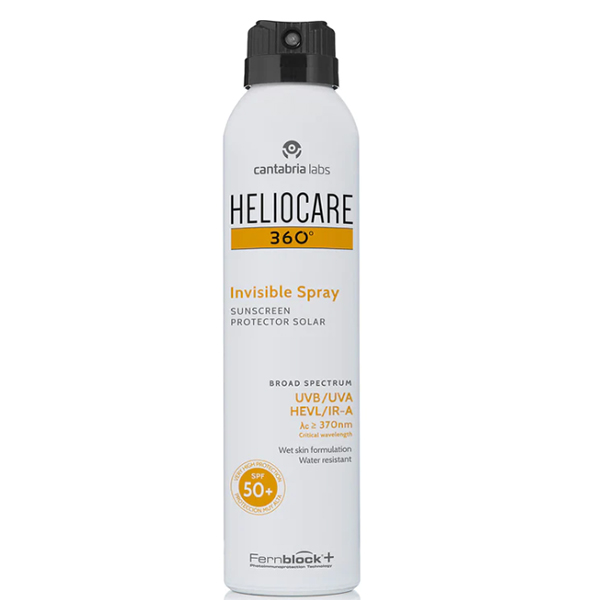 Heliocare 360 Invisible Spray Sunscreen Spf50+, 200Ml