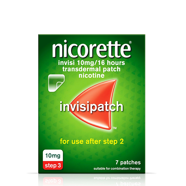 Nicorette Nicotine InvisiPatch 10Mg 7 Patches
