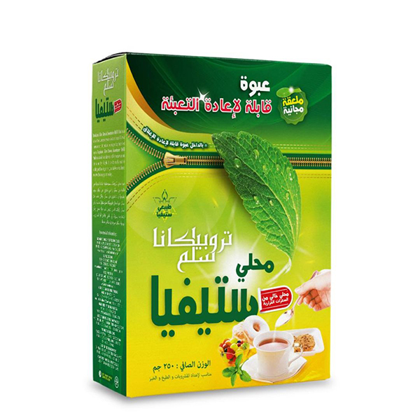 Tropicana Slim Stevia Sweetener Refill Pack 250G