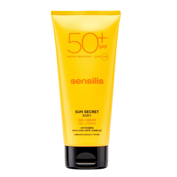 Sensilis Sun Secret Body Gel-Cream Spf50+, 200Ml