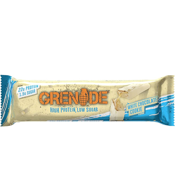 Grenade White Chocolate Cookie Protein Bar 60 Gram