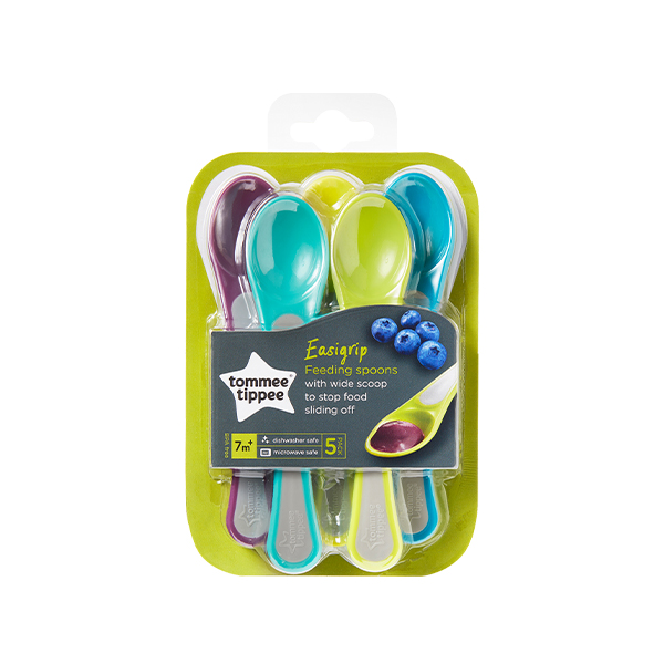 Tommee Tippee Feeding Spoon 7M+ 5Pcs