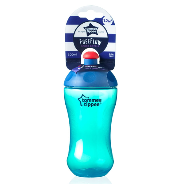 Tommee Tippee Free Flow Sport Bottle 12M+ 300Ml