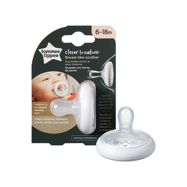 Tommee Tippee Breast Like Soother 6-18M