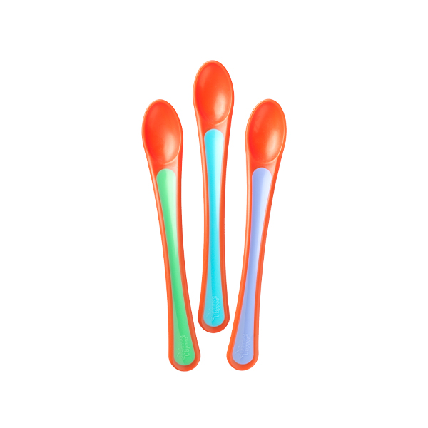 Tommee Tippee Heat Sensing Spoons 4M+ 3Pcs