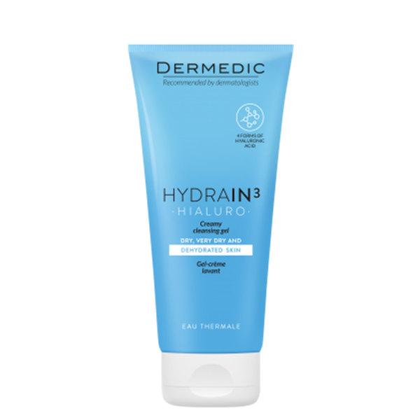 Dermedic Hydrain3 Cleansing Gel Dry Skin 200Ml