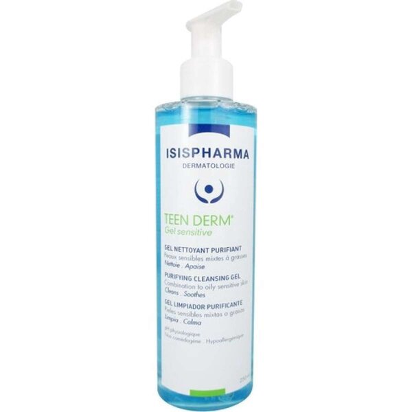 Isis Pharma Teen Derm Gel Sensitive 250Ml
