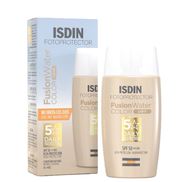 Isdin Fotoprotector Fusion Water Color Light Spf50, 50Ml